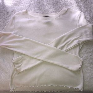Ruffled Long Sleeve